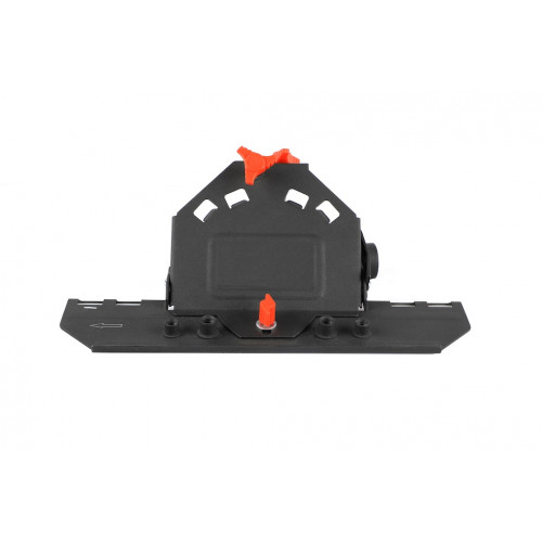 Chariot de coupe à onglet 45° avec aspiration pour meuleuse Ø115-125 mm – carrelage et pierre - BergTecTool