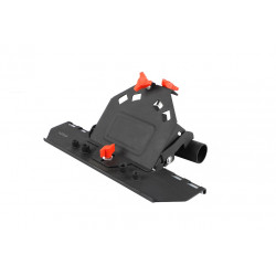 Chariot de coupe à onglet 45° avec aspiration pour meuleuse Ø115-125 mm – carrelage et pierre - BergTecTool