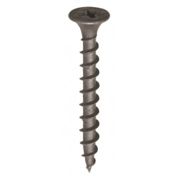 Vis en bande pour visseuse automatique 3,9 x 25 mm – filetage gros – PH2 – lot de 1000 - BergTecTool