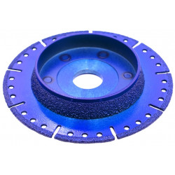 Disque diamant combiné Ø125 mm – coupe et chanfreinage – pour tubes PVC de marque BergTecTool, référence: B9525600