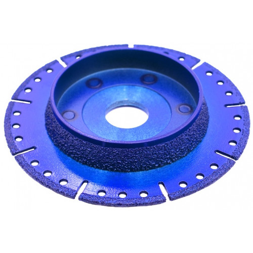 Disque diamant combiné Ø125 mm – coupe et chanfreinage – pour tubes PVC - BergTecTool