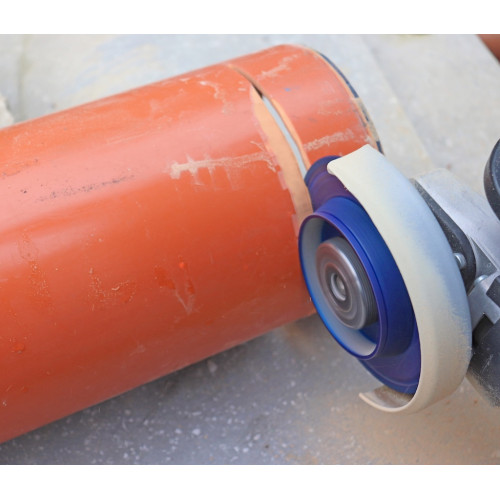 Disque diamant combiné Ø125 mm – coupe et chanfreinage – pour tubes PVC - BergTecTool