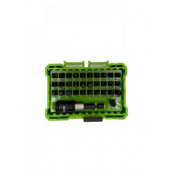 Coffret d’embouts de vissage 32 pièces avec porte-embout magnétique – 25 mm - BergTecTool