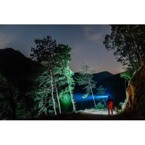 Lampe frontale LED rechargeable 5 W + 3 W avec capteur - BergTecTool