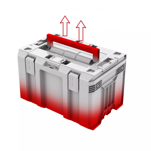 Coffret de transport étanche - E-Case M - IP65 - 44 x 33 x 29 cm - EINHELL 
