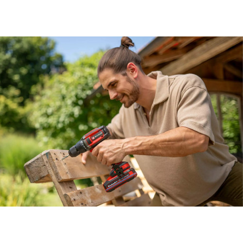 Perceuse-visseuse sans fil - TE-CD 18/50 Li Solo  - 18 V 50 Nm - mandrin 13 mm - livrée sans batterie - EINHELL 