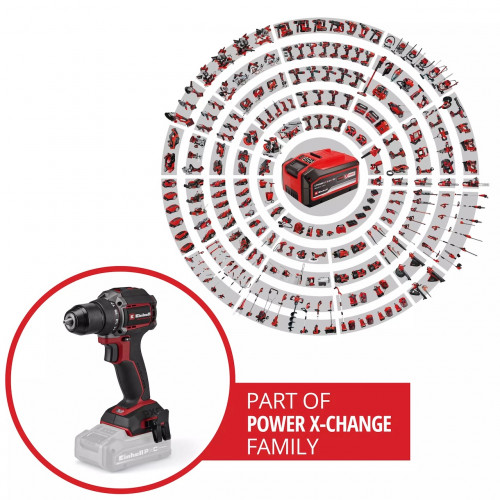 Perceuse-visseuse sans fil brushless - TP-CD 18/50-C Li BL Solo  - 18 V 50 Nm – mandrin 13 mm – sans batterie - EINHELL 