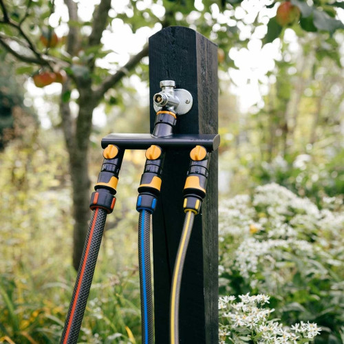 Connecteur robinet à trois voies Comfort, on/off - FISKARS