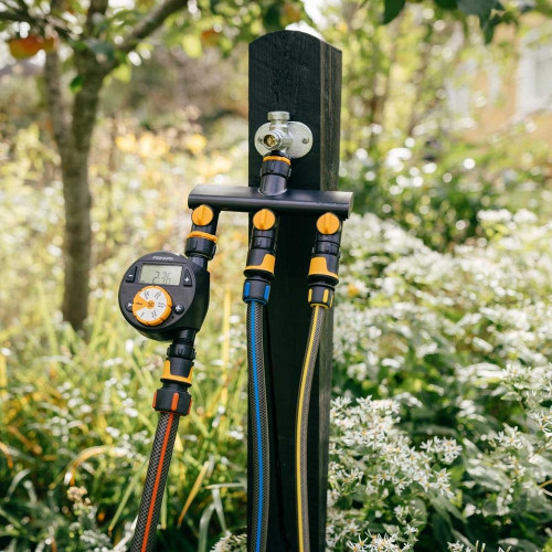 Connecteur robinet à trois voies Comfort, on/off - FISKARS