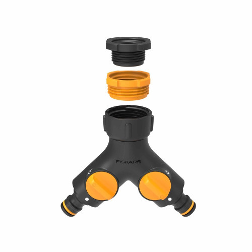 Nez de robinet 2 sorties ON/OFF - FISKARS
