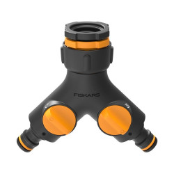 Nez de robinet 2 sorties ON/OFF - FISKARS
