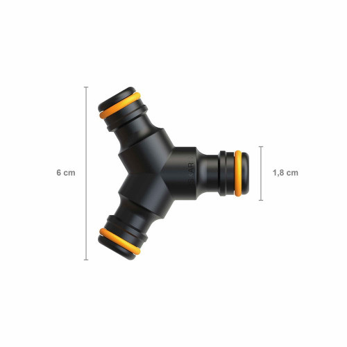 Connecteur de tuyaux 3 sorties - FISKARS