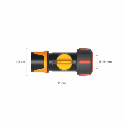 Raccord de tuyau ON/OFF 19 mm - FISKARS