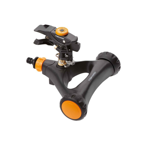 Arroseur canon métal avec roues - FISKARS