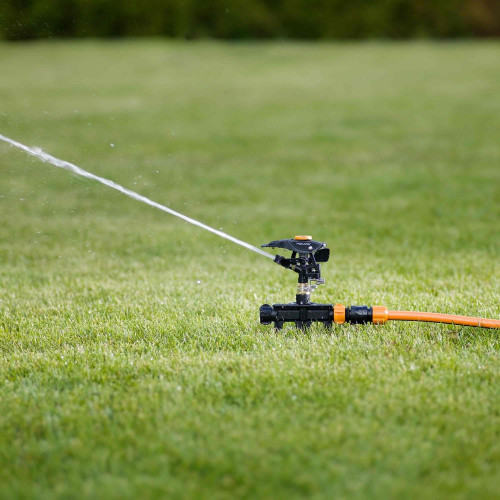 Arroseur canon métal avec roues - FISKARS