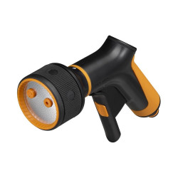 pistolet d’arrosage 3 fonctions Comfort, gâchette à l’avant de marque FISKARS, référence: J9536800