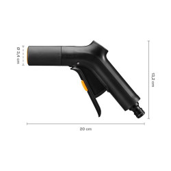 Pistolet d’arrosage réglable Solid de marque FISKARS, référence: J9537300