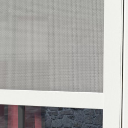 Store vertical pergola 279 cm aluminium textilène – blanc - Ombréa