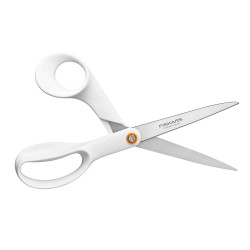 Ciseaux White Functional Form Universels, droitiers 21cm - FISKARS