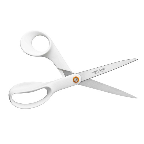 Ciseaux White Functional Form Universels, droitiers 21cm - FISKARS