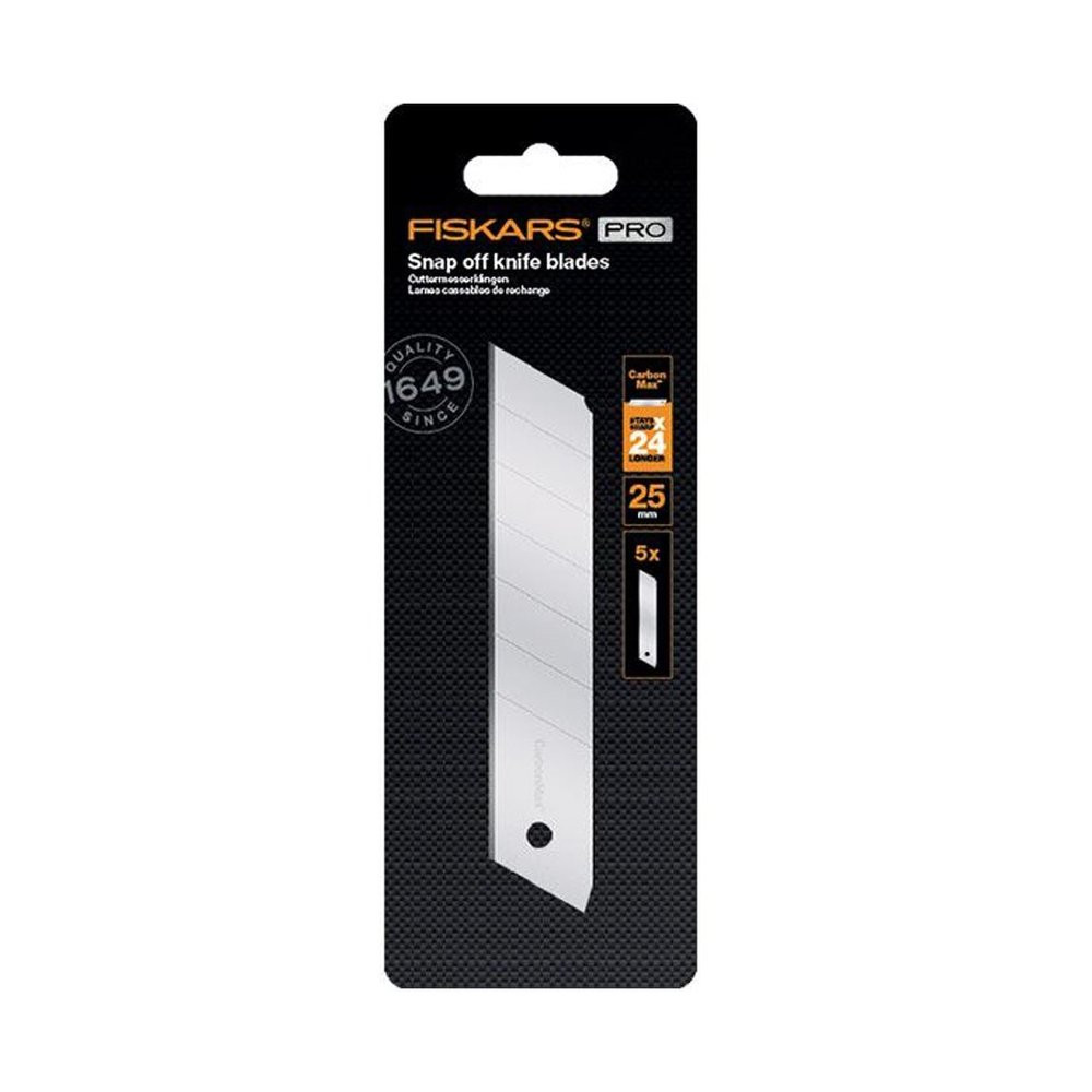 Lames Cutter Cassables De Rechange 25mm Pack De 5 Fiskars - vue 3
