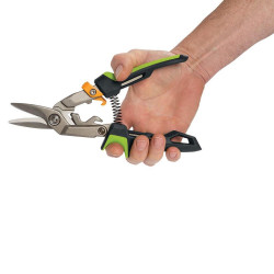 Cisaille PowerGear type "aviation" coupe à droite 38,1mm - FISKARS