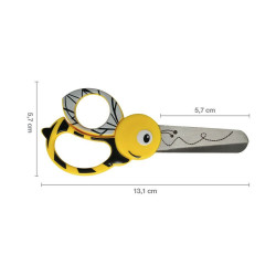 Ciseaux Enfants abeille 13 cm de marque FISKARS, référence: B646100