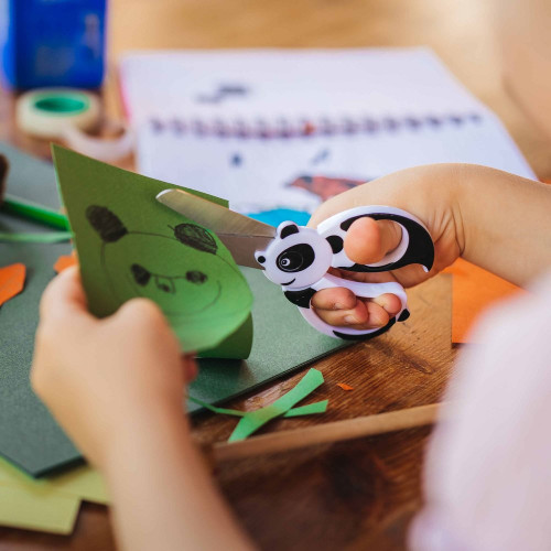 Ciseaux Enfants panda 13 cm - FISKARS