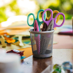 Pack de 3 ciseaux cranteurs Kidzors? Animaux du zoo - FISKARS