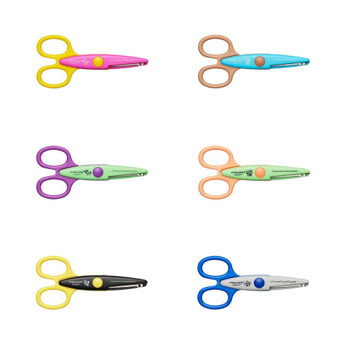 Set de 6 ciseaux cranteurs Kidzors - FISKARS