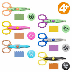 Set de 6 ciseaux cranteurs Kidzors - FISKARS