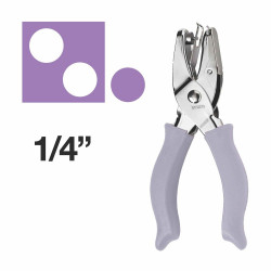 Perforatrice emporte-pièces 1/4" cercle large - FISKARS