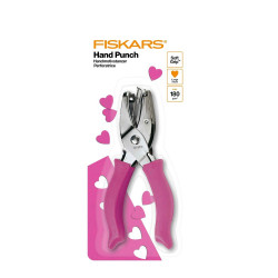 Perforatrice emporte-pièces 1/4" grand c?oeur - FISKARS