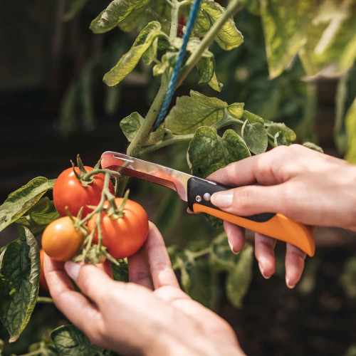 Couteau de récolte pliable X-series™ K80 - lame en acier inoxydable - FISKARS