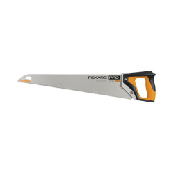 Scie égoïne coupe fine PowerTooth™ - lame triple affûtage 55 cm, 11 TPI - manche SoftGrip de marque FISKARS, référence: B7177100