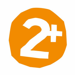 Premiers ciseaux pour enfants à partir de 2 ans - lames en plastique - bleu - FISKARS