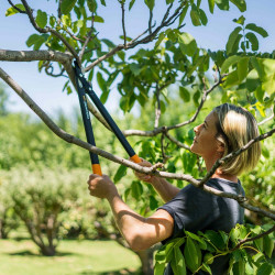 Coupe-branches PowerGear L74 M à crémaillère et à lame franche 55cm - FISKARS