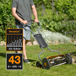 Tondeuse à gazon manuelle "Staysharp" Plus 42 cm - FISKARS