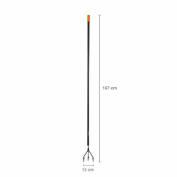 Cultivateur "Solid" manche aluminium - FISKARS