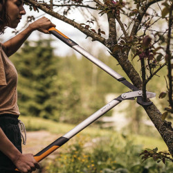 Coupe-branches Powergear X - L à crémaillère et à lame franche 80 cm - Ø 50 mm - FISKARS