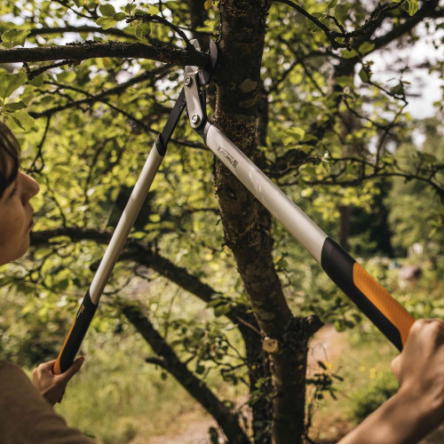 Coupe-branches Powergear X - L à crémaillère et à lame franche 80 cm - Ø 50 mm - FISKARS