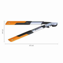 Coupe-branches Powergear X - S à crémaillère et à lame franche 55 cm - Ø 40 mm - FISKARS