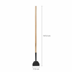 Racloir à glace - Largeur 17,5 cm - Manche bois certifié FSC 100% - FISKARS