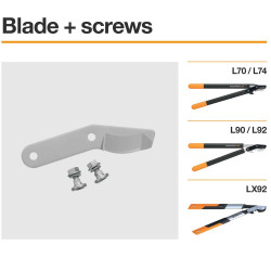Kit lame et boulons pour coupe-branches L70/L74/L92 - FISKARS