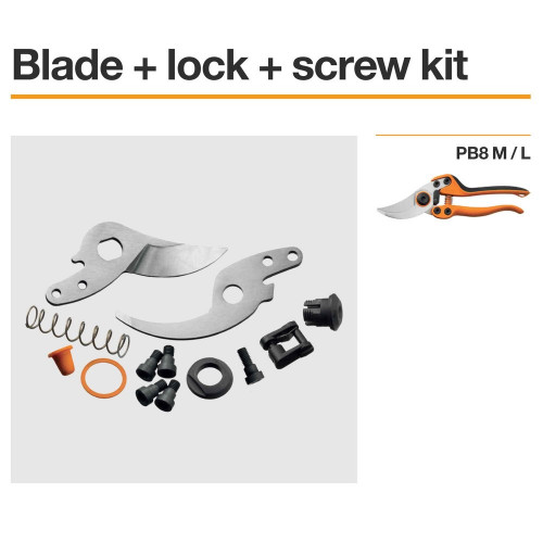 Kit de rechange pour sécateur professionnel M (1020204) et L (1020203) - FISKARS