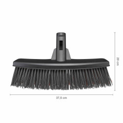 Balai Multi-usages Solid M - SANS MANCHE - Compatible avec le Manche Solid 160cm - FISKARS