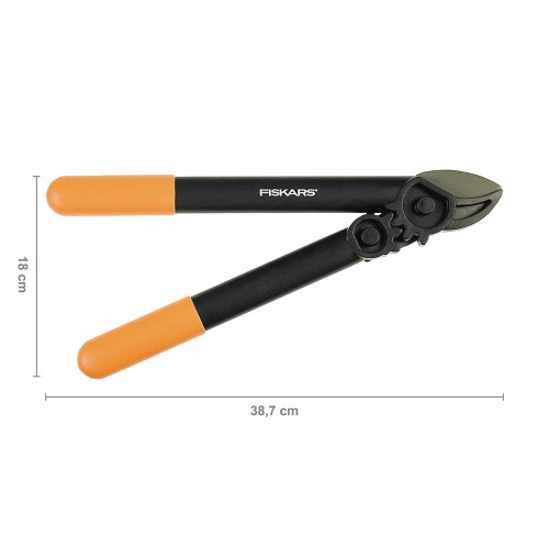 Coupe-branches à crémaillère à enclume 39,5 cm - FISKARS