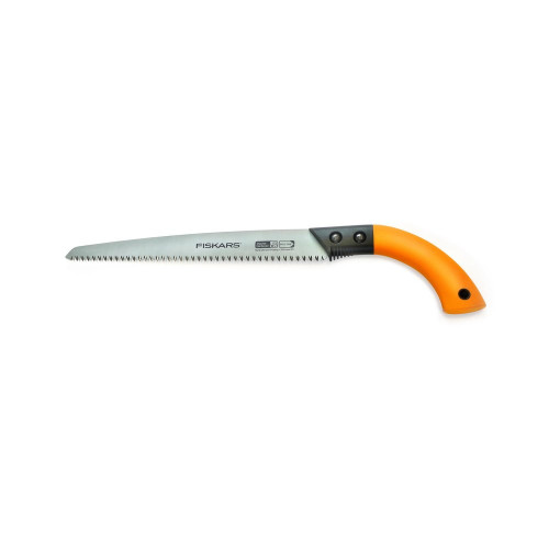 Grande scie de jardin à lame fixe avec étui - FISKARS