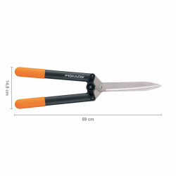 Cisaille à haie à double levier - FISKARS