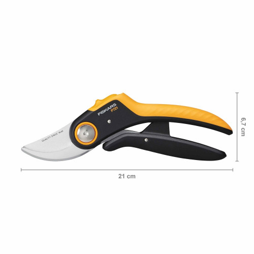 Sécateur Plus P721à lame franche Ø 24 mm - Power Lever - FISKARS